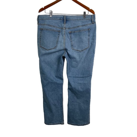 J. Crew Flare crop All Day Stretch Plus Size Jeans Size 14 - Picture 5 of 9